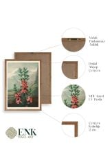 Narrow-Leaved Kalmia Ahşap Çerçeveli Tablo 23 x 30