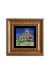 Van Gogh Çerçeveli Taş Tablo 20 cm