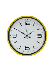 Zentime 36 Cm Sarı Dekoratif Duvar Saati