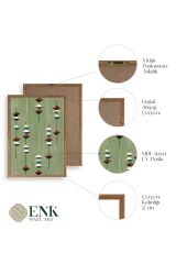 Furuya Korin Ahşap Çerçeveli Tablo 17 x 23