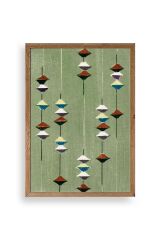 Furuya Korin Ahşap Çerçeveli Tablo 30 x 42