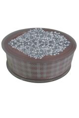 Tafta Ekoseli Kurdele 25 mm Pudra 10 Metre