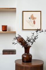 Modern Ahşap Çerçeveli Tablo 50 x 50