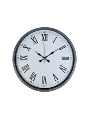 Zentime 36 Cm Gri Dekoratif Duvar Saati