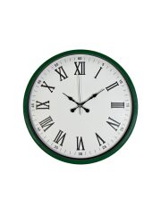 Zentime 36 Cm Yeşil Dekoratif Duvar Saati