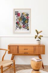 Welten Ahşap Çerçeveli Tablo 23 x 30