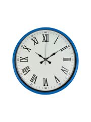 Zentime 36 Cm Mavi Dekoratif Duvar Saati