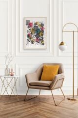 Welten Ahşap Çerçeveli Tablo 30 x 42