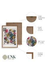 Welten Ahşap Çerçeveli Tablo 50 x 70