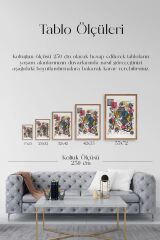 Welten Ahşap Çerçeveli Tablo 50 x 70