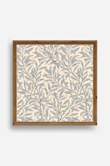 Yaprak Ahşap Çerçeveli Tablo 50 x 50