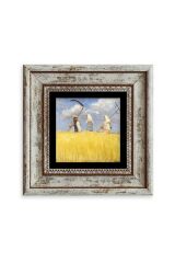 Van Gogh Çerçeveli Taş Tablo 20 cm