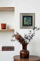 Van Gogh Çerçeveli Taş Tablo 20 cm