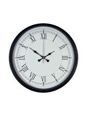 Zentime 36 Cm Siyah Dekoratif Duvar Saati