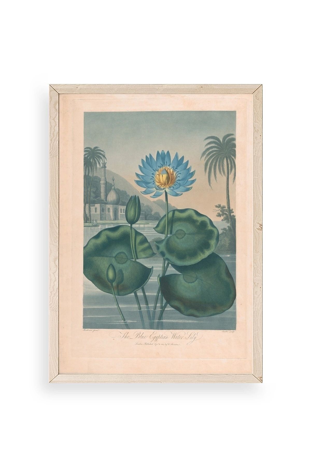 Joseph Constantine Ahşap Çerçeveli Tablo 17 x 23