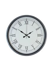 Zentime 36 Cm Gri Dekoratif Duvar Saati