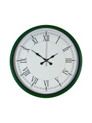 Zentime 36 Cm Yeşil Dekoratif Duvar Saati