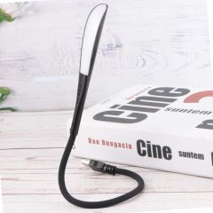 BUFFER® USB Girişli 14 Ledli 3 Kademeli Dokunmatik Masa/Kitap Okuma Lambası Ledi Siyah
