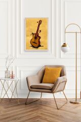 Keman Ahşap Çerçeveli Tablo 23 x 30