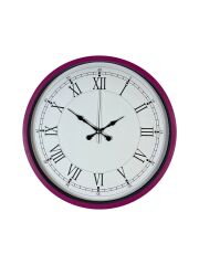 Zentime 36 Cm Pembe Dekoratif Duvar Saati