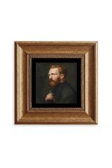 Van Gogh Çerçeveli Taş Tablo 20 cm