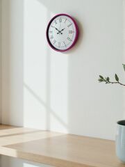 Zentime 36 Cm Pembe Dekoratif Duvar Saati