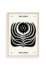 Soyut Ahşap Çerçeveli Tablo 23 x 30