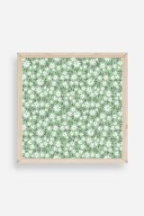 Çiçekler Ahşap Çerçeveli Tablo 42 x 42