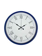 Zentime 36 Cm Lacivert Dekoratif Duvar Saati