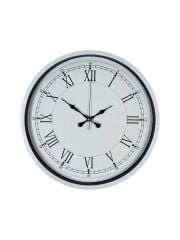 Zentime 36 Cm Beyaz Dekoratif Duvar Saati