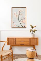Cherry Blossom Ahşap Çerçeveli Tablo 30 x 42