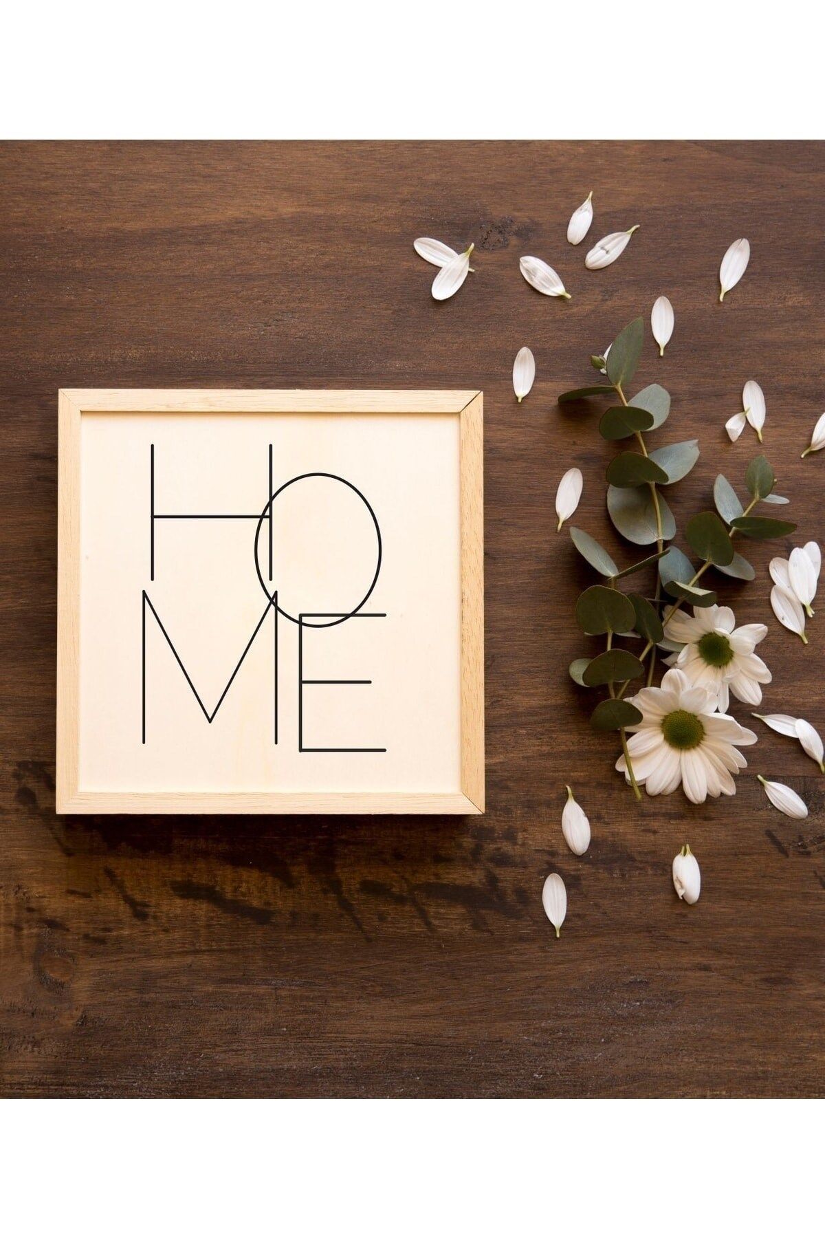 Home Tabela Ahşap Çerçeve 30 x 30