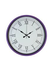 Zentime 36 Cm Mor Dekoratif Duvar Saati