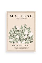 Matisse Ahşap Çerçeveli Tablo 50 x 70