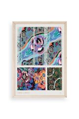 Varyasyonlar Ahşap Çerçeveli Tablo 23 x 30