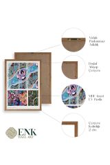 Varyasyonlar Ahşap Çerçeveli Tablo 50 x 70