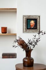 Van Gogh Çerçeveli Taş Tablo 20 cm