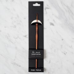 La Mia Rosewood 2 mm 15.5 cm Ahşap Yün Tığ