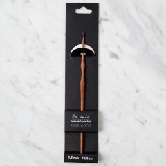 La Mia Rosewood 2.5 mm 15.5 cm Ahşap Yün Tığ