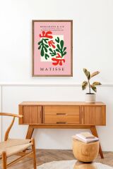 Modern Ahşap Çerçeveli Tablo 30 x 42