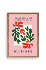 Modern Ahşap Çerçeveli Tablo 30 x 42