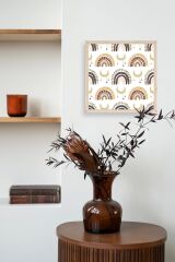 Gökkuşağı Ahşap Çerçeveli Tablo 23 x 23