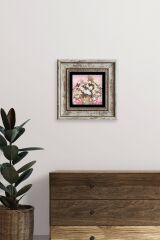 Van Gogh Çerçeveli Taş Tablo 20 cm