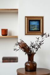 Van Gogh Çerçeveli Taş Tablo 20 cm