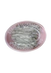 Çelik İğne Pembe Oval Kutuda 25 Gr
