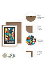 Modern Ahşap Çerçeveli Tablo 23 x 30