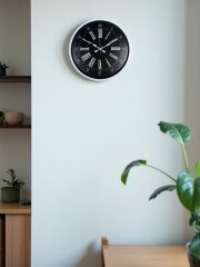 Zentime 36 Cm Beyaz Dekoratif Duvar Saati