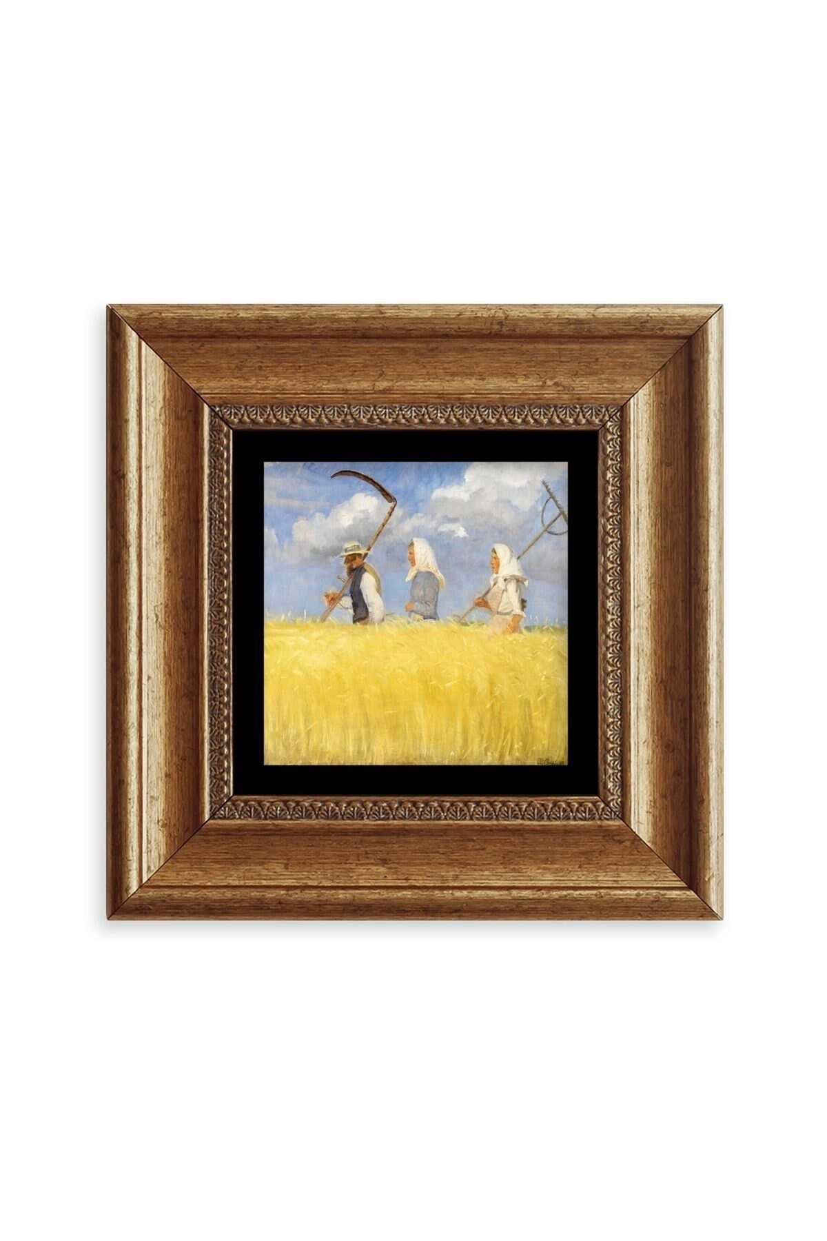 Van Gogh Çerçeveli Taş Tablo 20 cm