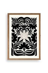 Desen Ahşap Çerçeveli Tablo 17 x 23