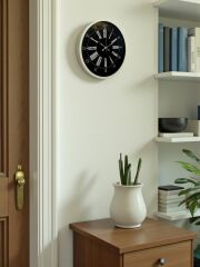 Zentime 36 Cm Krem Dekoratif Duvar Saati